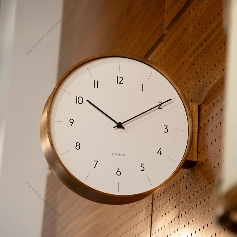 Japanese Luxury Lifestyle - Reloj de pared de doble cara