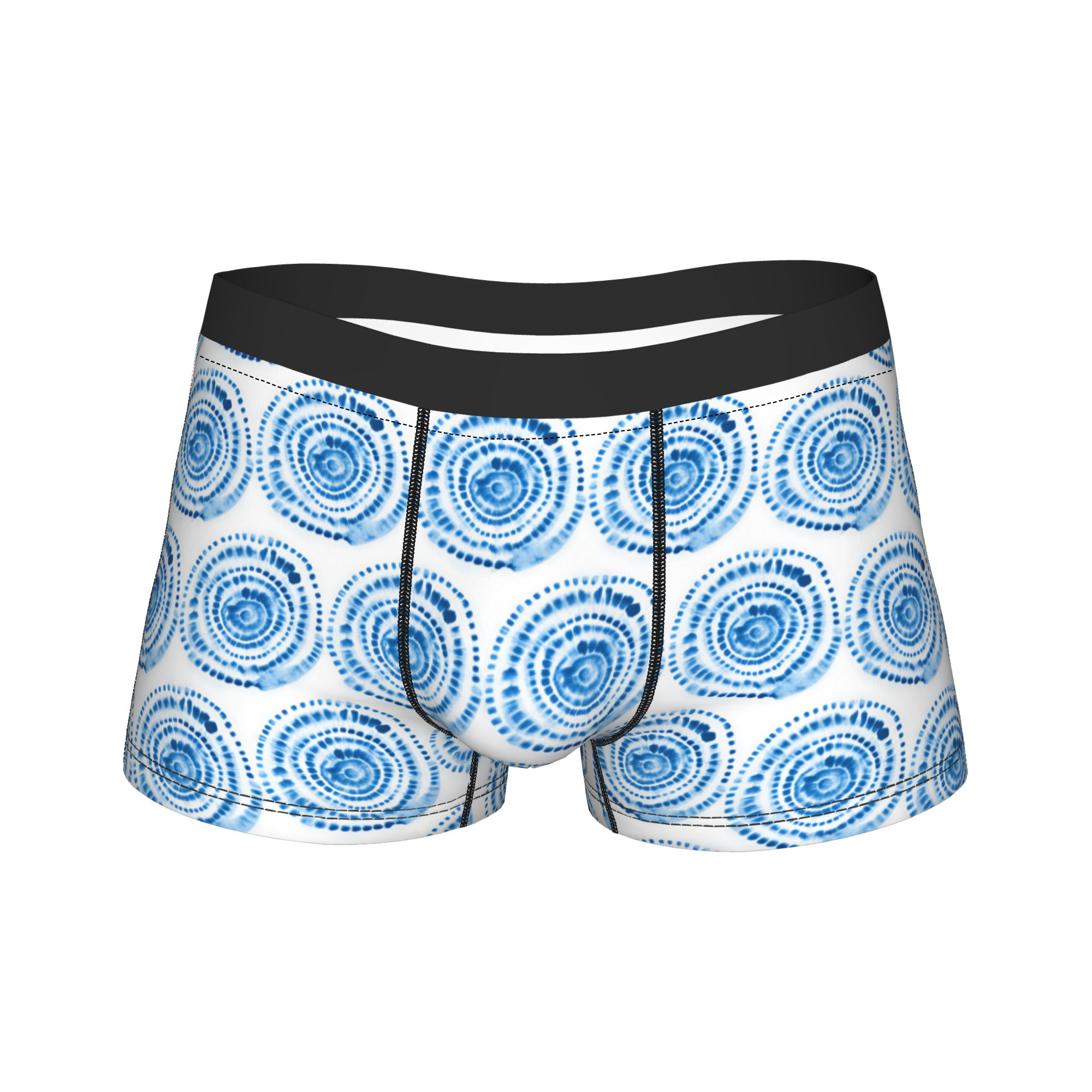 Shibori Tie Dye - Ropa interior con estampado shibori sin