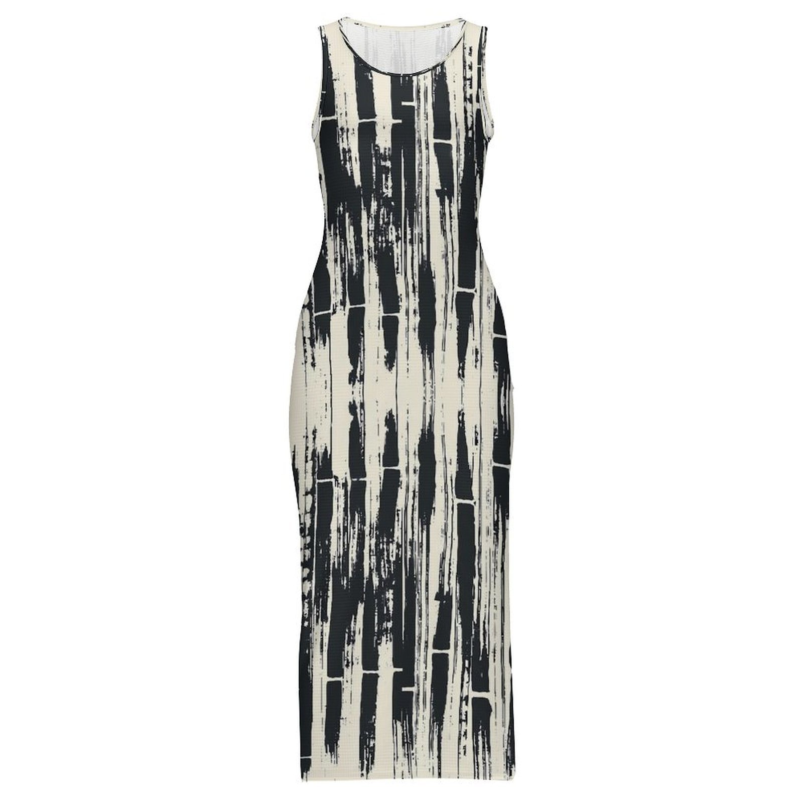Vestido Negro Tie Dye Sin Mang - Shibori Tie Dye reseña y precio