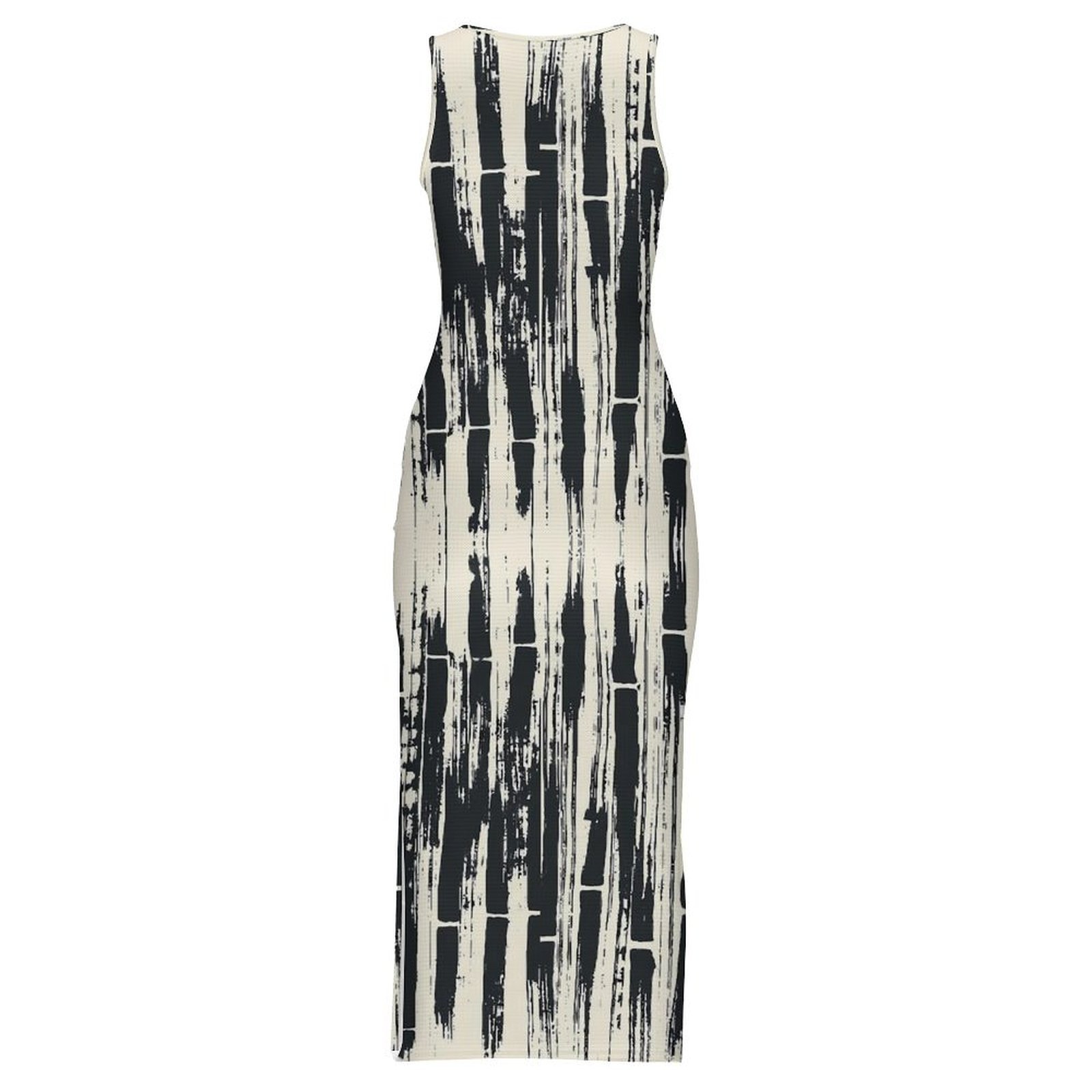 Vestido Negro Tie Dye Sin Mang - Shibori Tie Dye reseña y precio